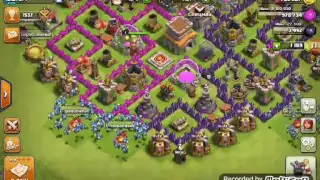 Атака 200 мух 1 лвл (Clash of Clans)