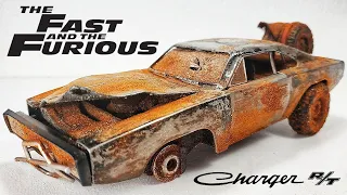 Restoration Damaged Fast & Furious 1970 Hemi Dodge Charger Desert Animal