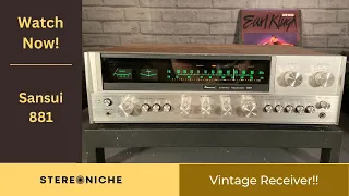 Sansui 881 Vintage Receiver