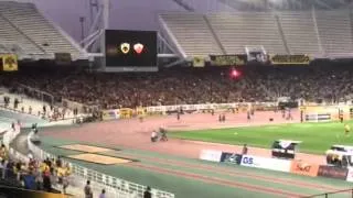 AEK vs Roma fans