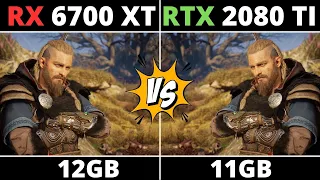 RX 6700 XT VS RTX 2080 TI - TEST IN10 GAMES 1440p IN 2023