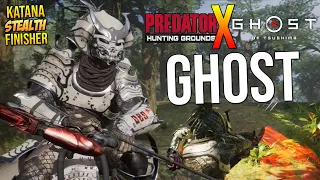 GHOST PREDATOR "KATANA STEALTH KILL" Predator Hunting Grounds x Ghost of Tsushima -Samurai Predator