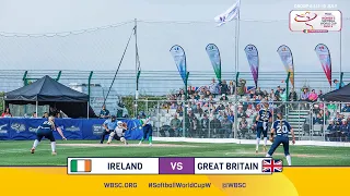 HIGHLIGHTS Ireland v Great Britain | XVII WBSC Women’s Softball World Cup - Group A