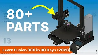Fusion 360 Components and Assemblies Explained | Day 13 of Learn Fusion 360 in 30 Days