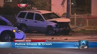 Jason Marks reports on Portsmouth chase and crash