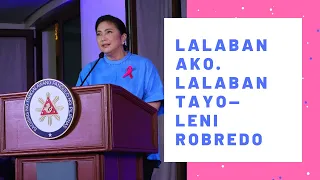 Lalaban ako. Lalaban tayo.#LabanLeni2022