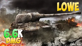 Lowe - 6 Frags 6.6K Damage - Gave the heat! - World Of Tanks