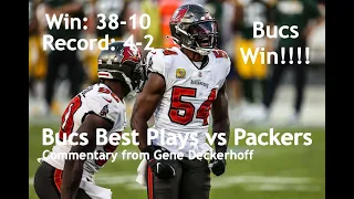 WEEK 6 || Tampa Bay Buccaneers Best Plays vs Packers (Offense & Defense) || 10/18/2020