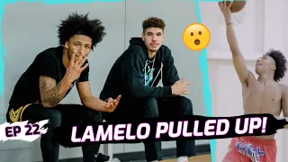 LaMelo Ball Pulls Up To Mikey Williams' BIG GAME! Mikey Opens Up On San Diego! "I Miss Being Home"