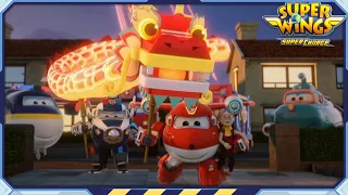 [SUPERWINGS4 Highlight Compilation] EP34-36 | Superwings Supercharged | Super Wings