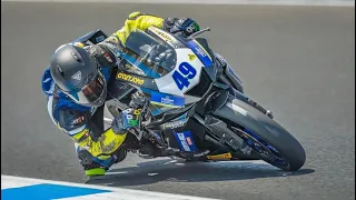 Asbk round 1 Phillip Island 2023 Supersport Race 2