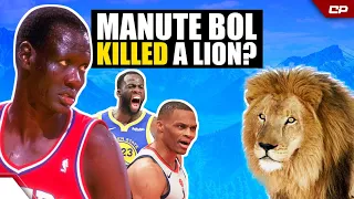 Bol Bol’s Dad KILLED A Lion? 🦁 | Clutch #Shorts
