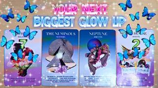 Your Next Biggest Glow Up!! 😍🔥 | PICK A CARD ೃ࿔₊• In-Depth Tarot Reading