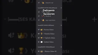 Yeni Discord Sunucusu