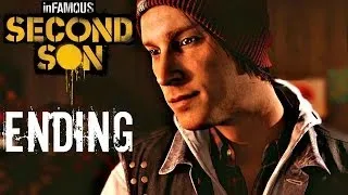 Let's Play Infamous: Second Son - Ending (Concrete Powers / Exposing Augustine) Gameplay