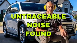 2013-19 Toyota Highlander Road noise found & fixed! Toyota Kluger