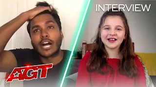 Annie Jones and Usama Siddiquee React to Their Performances on AGT! - America's Got Talent 2020