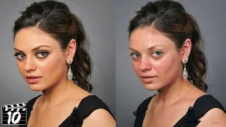 Top 10 Celebrities Who Look Different Without Makeup - Part 2