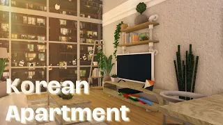 Korean Style Apartment Tour 🌿| Bloxburg Build Tour | Roblox