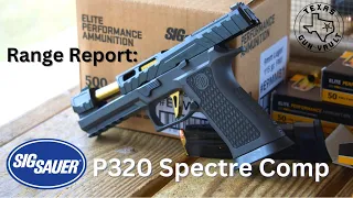 Range Report: Sig Sauer P320 Spectre Comp