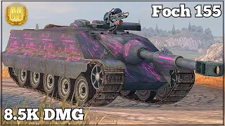 AMX 50 Foch (155) ☆ 8.5K Damage ☆ 4 Kills ☆ WoT Blitz