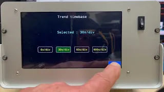 Vacuummeter made with Teensy 4.1 and 7 inch RA8875 tft display.