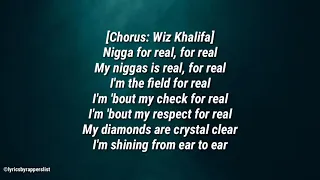 wiz khalifa- fr fr(lyrics video)