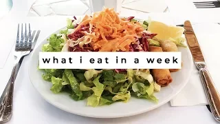 What I Eat in a Week | Vegan in Greece