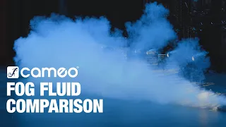Cameo Fog Fluids - Comparison