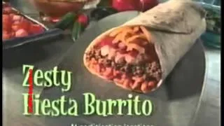 Taco Bell ad Zesty Fiesta Burrito