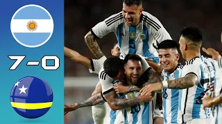 Argentina - Curacao 7:0 - All Goals & Hіghlіghts