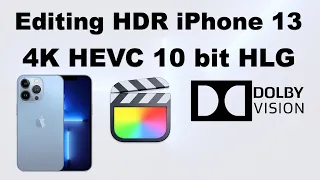How to edit iPhone HDR video in Final Cut Pro