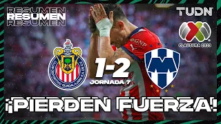 Resumen y goles | Chivas 1-2 Monterrey | AP2023-J7 | Liga Mx | TUDN