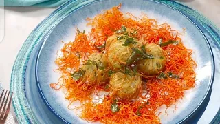 Crispy Shrimp Zucchini Balls by chef bao