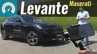 Maserati Levante Q4 2018. Тест-драйв снят на смартфон