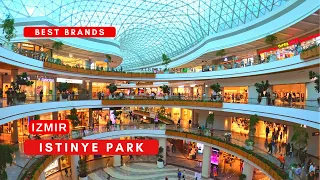 IZMIR İstinye Park | The Most luxurious Shopping Center, October 2022 Walking Tour | 4K UHD 60fps