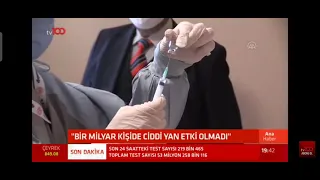 Alpay Azap: Aşı olan Bir Milyar kişide yan etki bildirilmedi