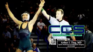 CCS Wrestling Finals | 120lb Bautista vs Duenas | 113lb Zavala vs Delgado