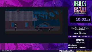 Big Bad Game-a-thon 2020 [#9] - Don't Chat With Strangers (All Deaths) por Ecdycis