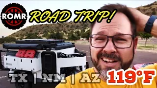 Overlanding Road-Trip in the Sasquatch Highland 60 - Summer escape from Texas to Arizona.