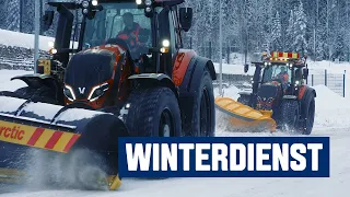 Traktoren im Winterdienst | Valtra Unlimited