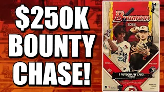 $250K SUPERFRACTOR BOUNTY?!  | 2023 Bowman Hobby Box Review