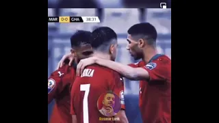 احسن لقطة كانت بين لاعبي المنتخب المغربي🇲🇦 في نظركم اش قال ليهم 🤔