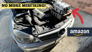 HOW TO REPLACE MERCEDES C300 INTAKE MANIFOLD!