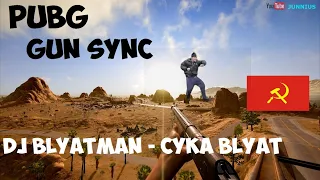PUBG Gun Sync : DJ Blyatman - Cyka Blyat