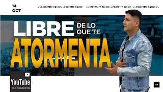 LIBRE DE LO QUE TE ATORMENTA  | Arlés Vanegas | Miércoles 14 Oct  7 PM