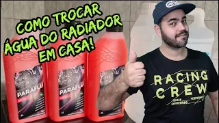 Como trocar a água do radiador em casa! Fácil e seguro! Fiz no meu carro e ficou perfeito