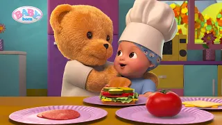 Oběd s Teddym - Emma a její kamarádi vaří 🥪🧸 | Díl 13 | BABY born animovaný seriál