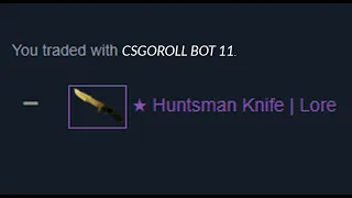 DEPOSITING MY ONLY KNIFE ON CSGO ROLL 🤯😨 (went ALL IN...)