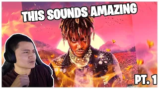 My first time listening to Juice WRLD (Legends Never Die Album Review/ Reaction!!!)